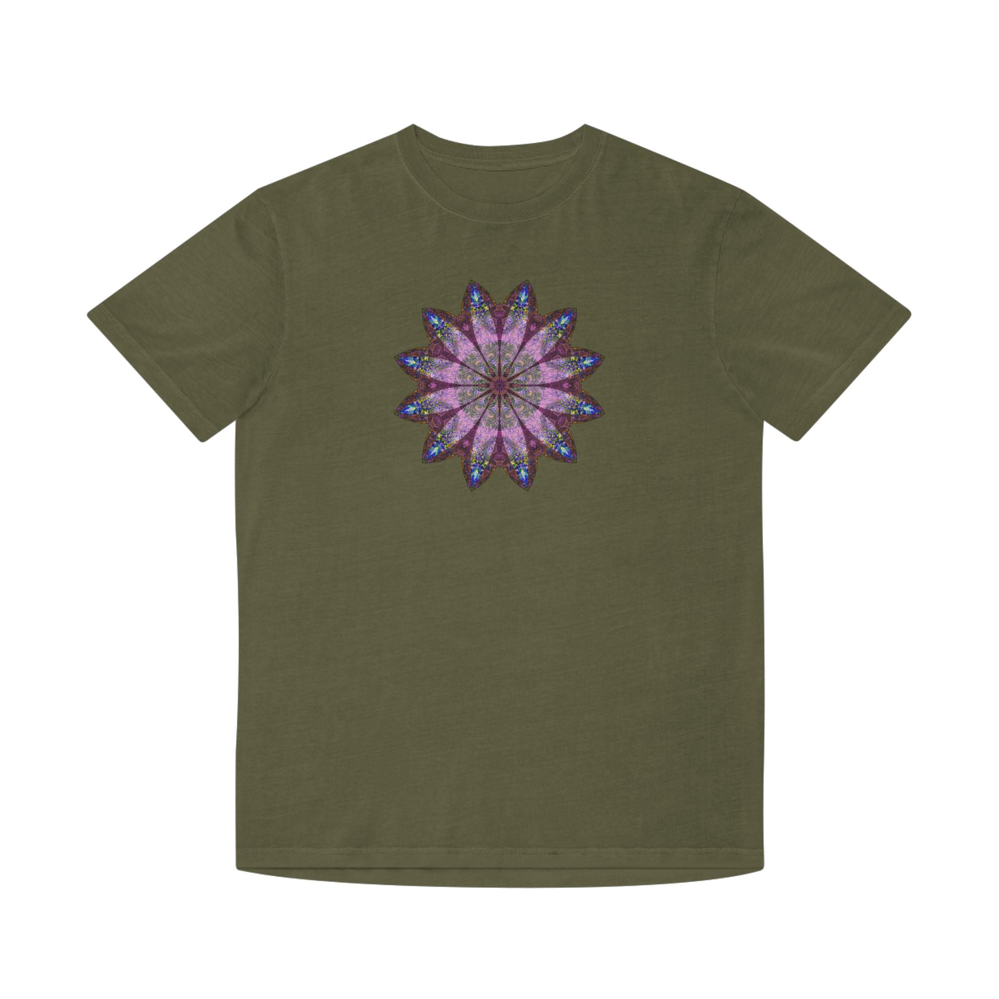 Unisex Faded Shirt - Love Light Mandalas No.19