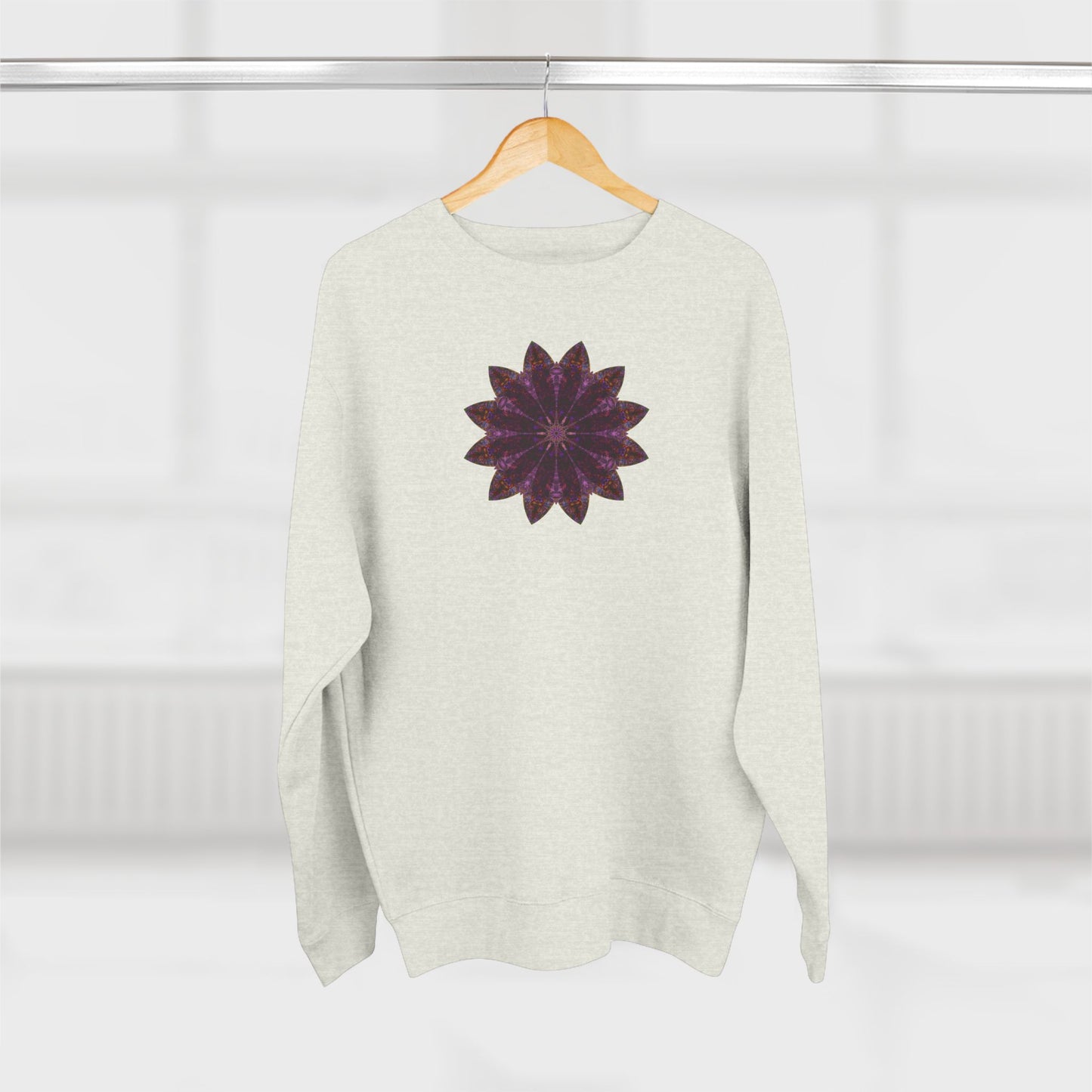 Unisex Crewneck Sweatshirt - Love Light Mandalas No.15