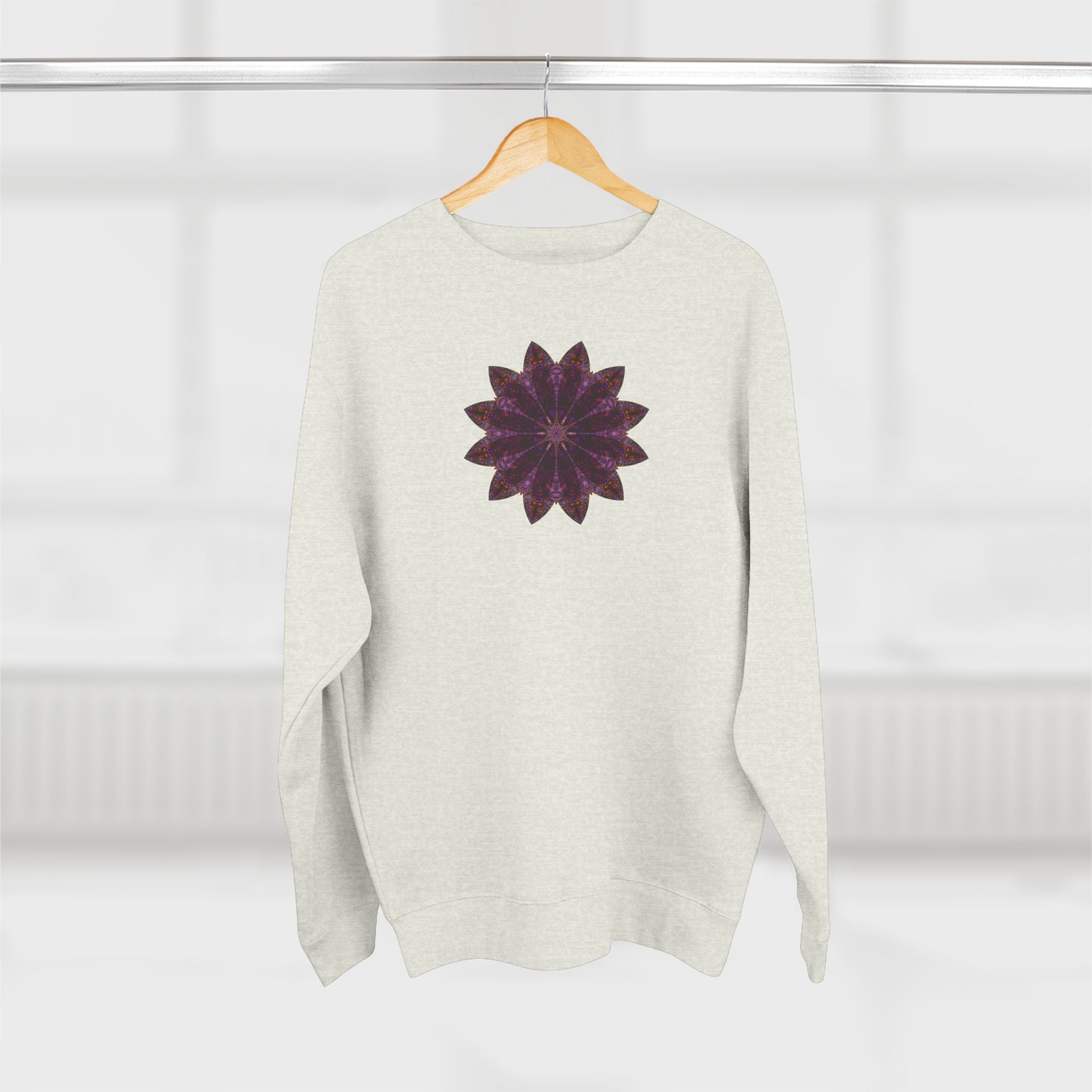 Unisex Crewneck Sweatshirt - Love Light Mandalas No.15