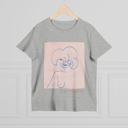 Women’s Maple Tee - Frequent Daydreams Sketch No.45