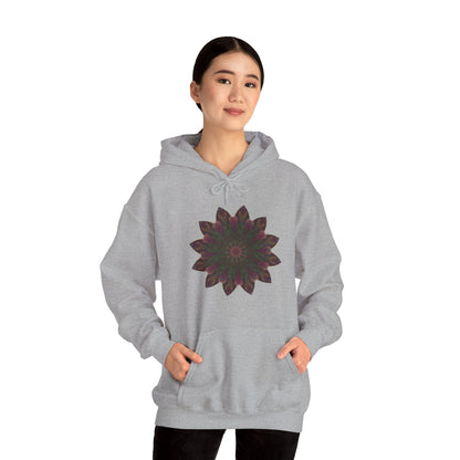 Unisex Heavy Blend™ Hooded Sweatshirt - Love Light Mandalas No.7