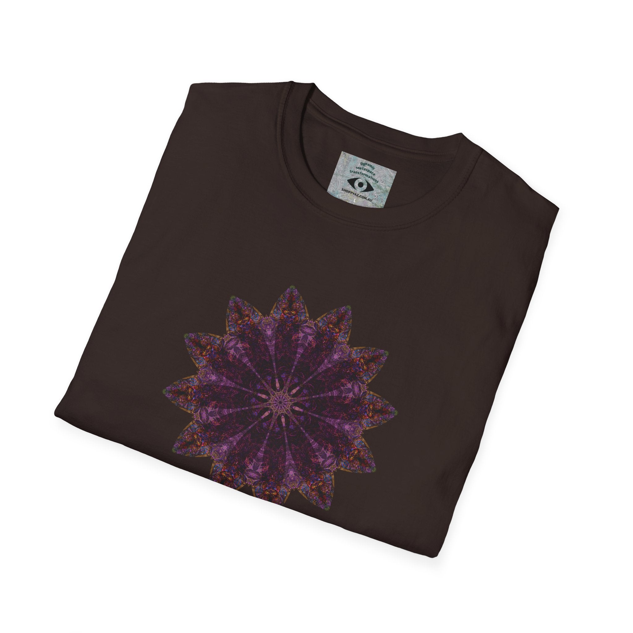 Unisex Softstyle T-Shirt - Love Light Mandalas No.15