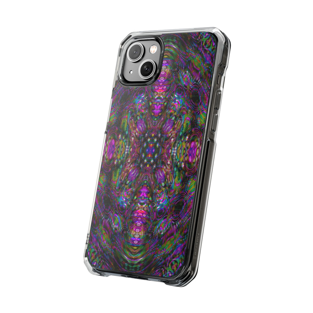 iPhone 14 Magnetic Clear Impact Case - DMT Scribe Tiles No.5