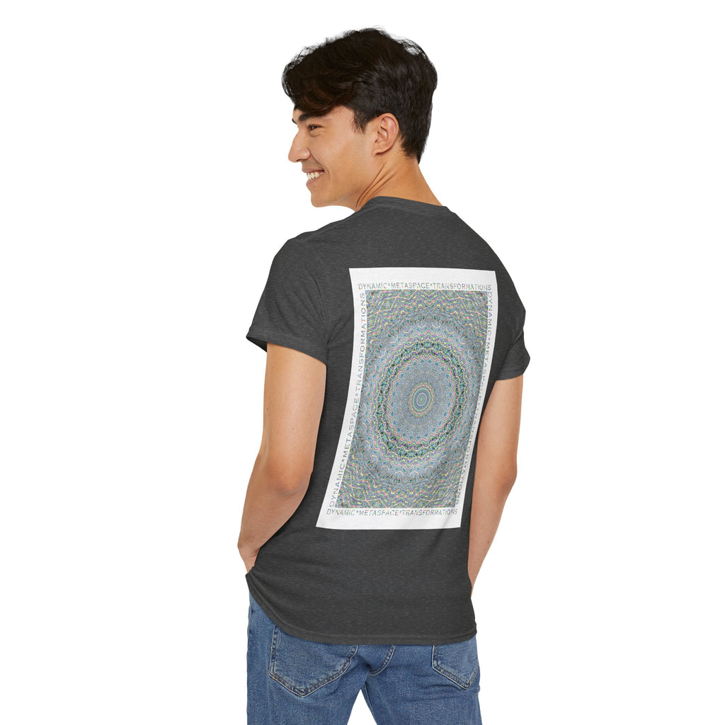 Unisex Heavy Cotton Tee (Back) - DMT Seer No.4
