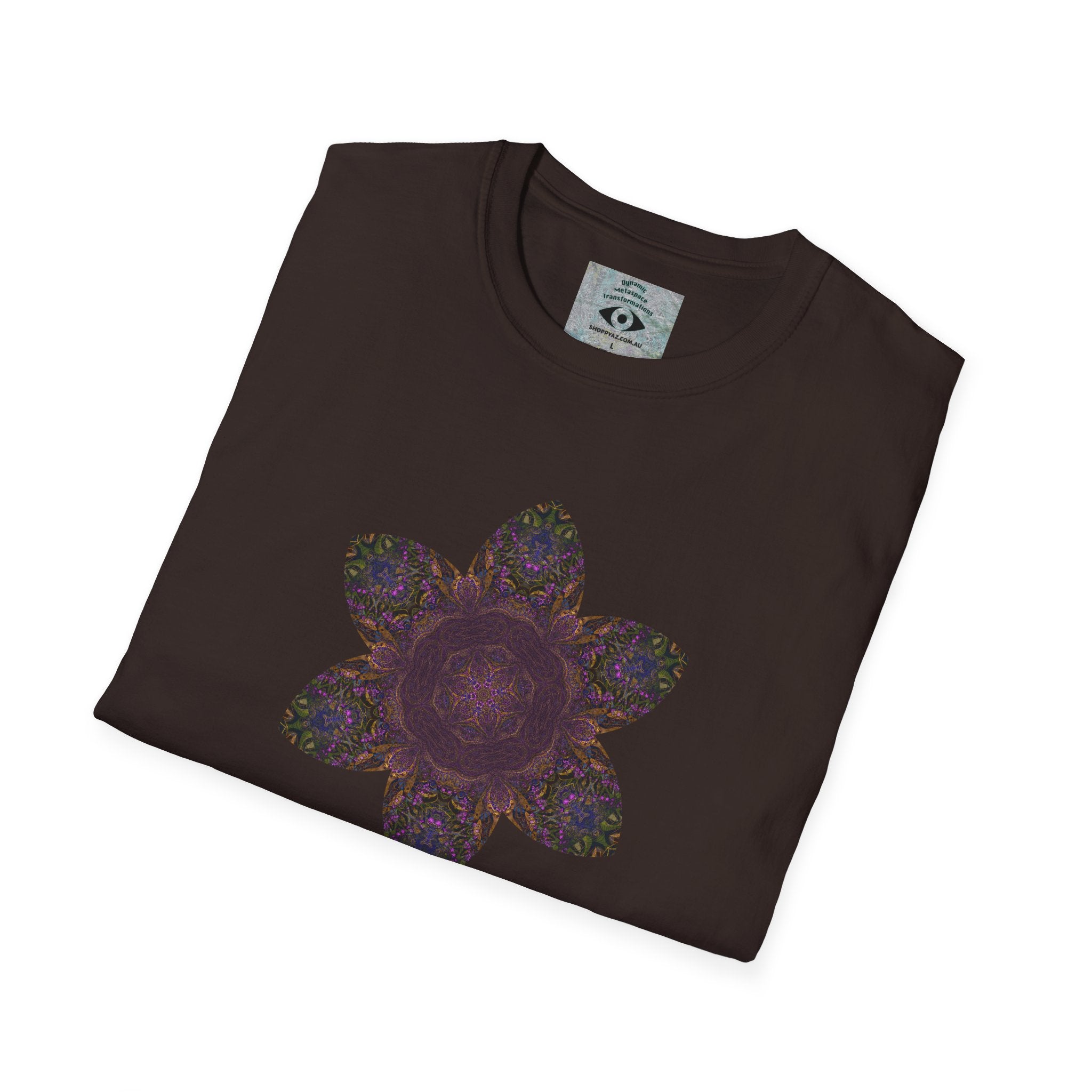 Unisex Softstyle T-Shirt - Love Light Mandalas No.3