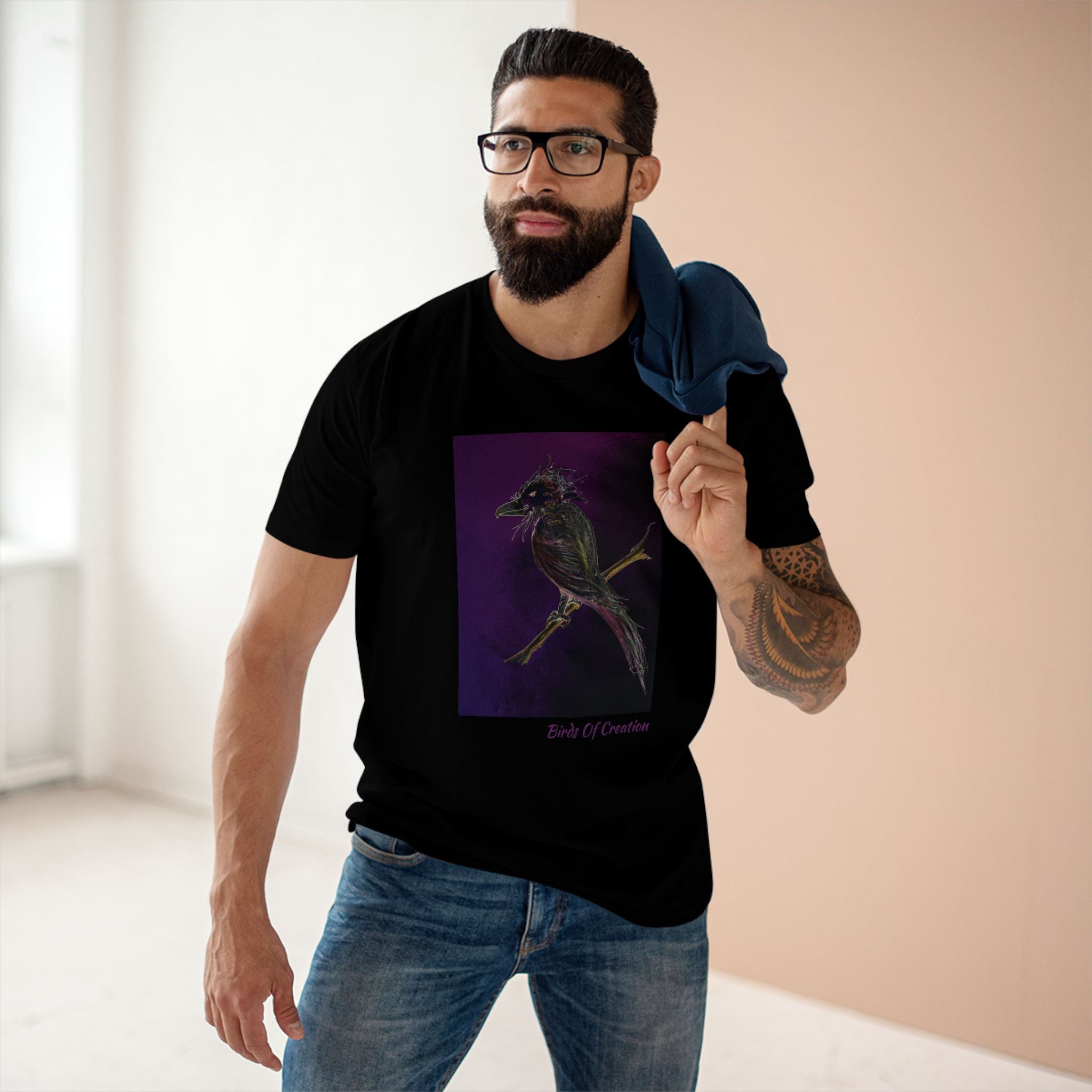 Men's Staple Tee - Birds Of Creation No.1