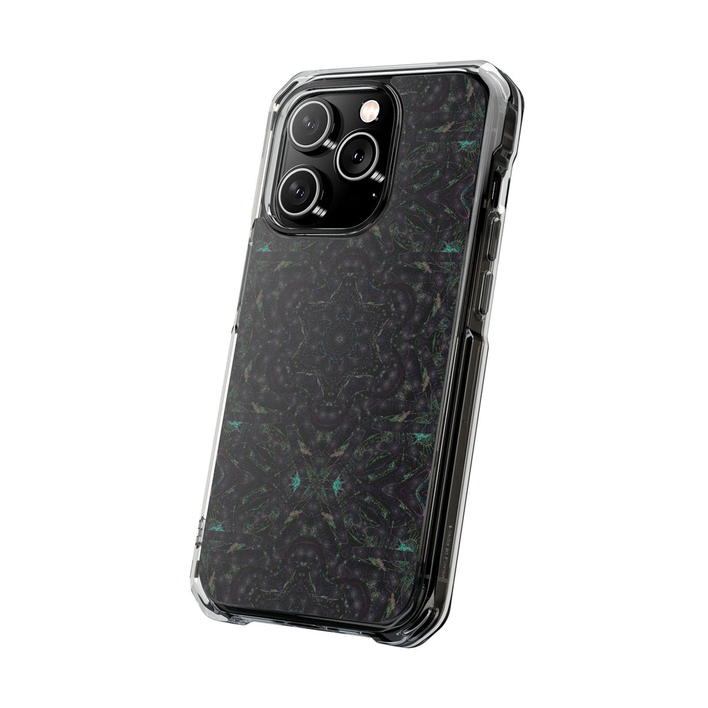 iPhone 14 Magnetic Clear Impact Case - P5 Kaleidoscopic No.31