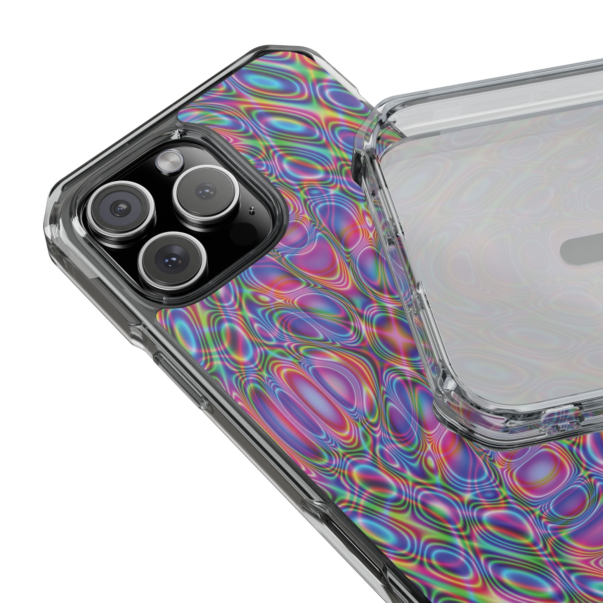 iPhone 16 Magnetic Clear Impact Case - DMT Seer No.1