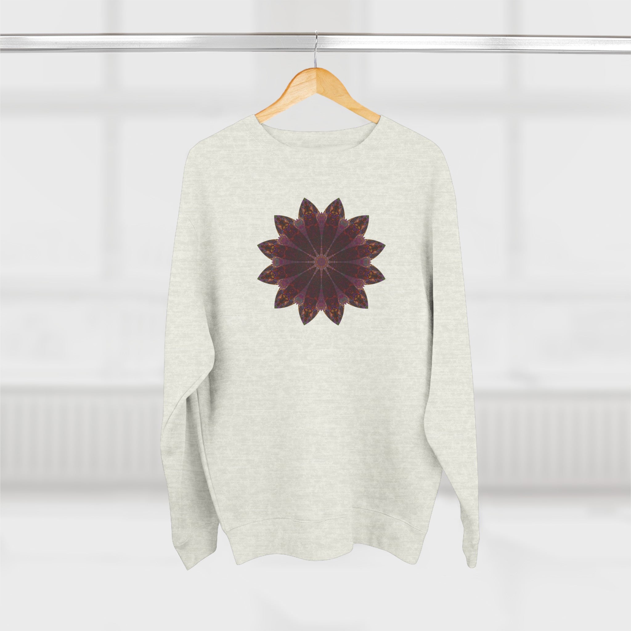 Unisex Crewneck Sweatshirt - Love Light Mandalas No.5