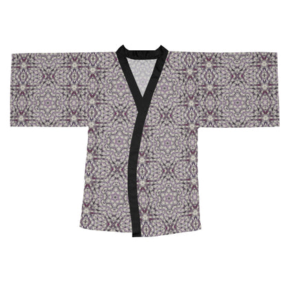 Long Sleeve Kimono Robe - P5 Kaleidoscopic No.22