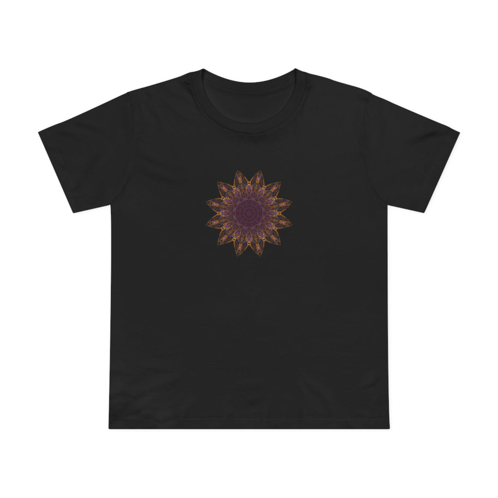 Women’s Maple Tee - Love Light Mandalas No.1