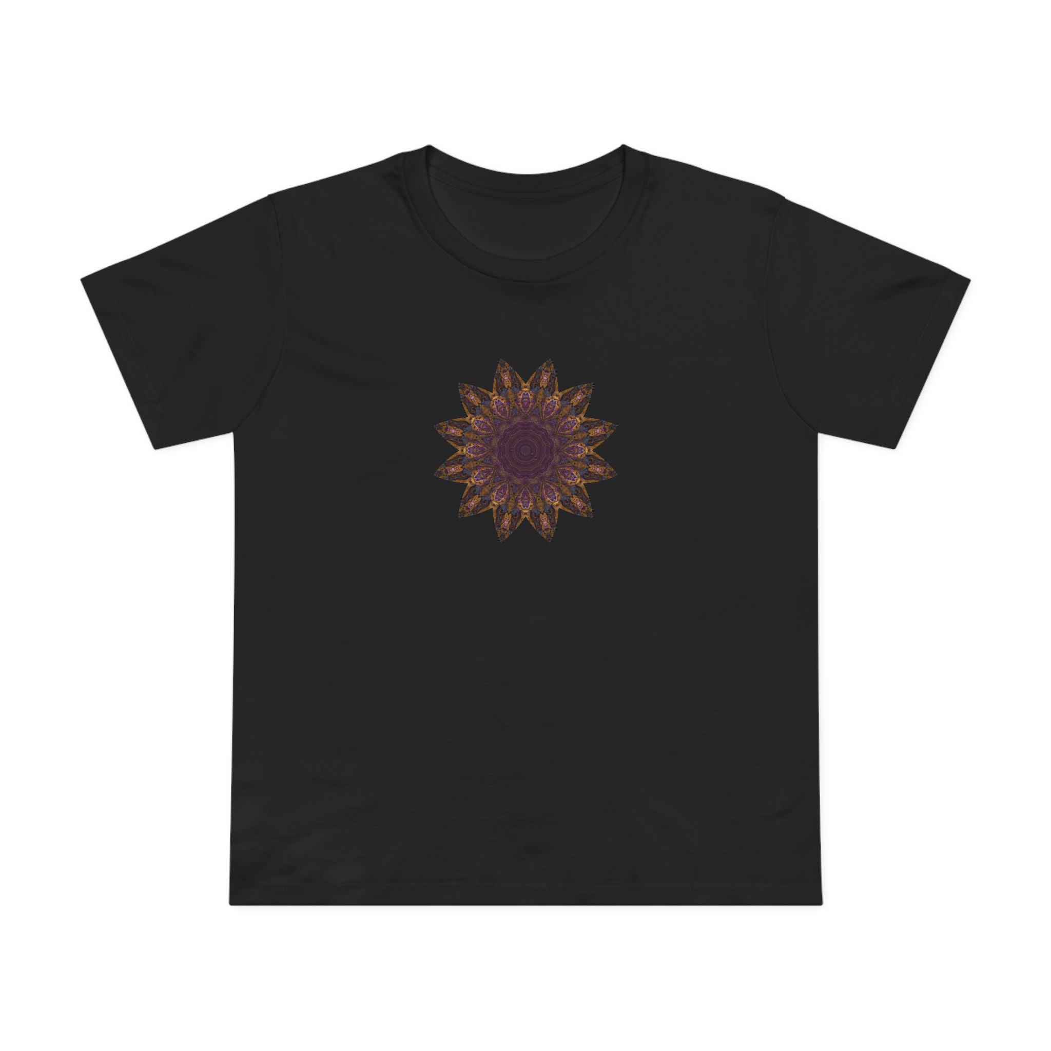 Women’s Maple Tee - Love Light Mandalas No.1