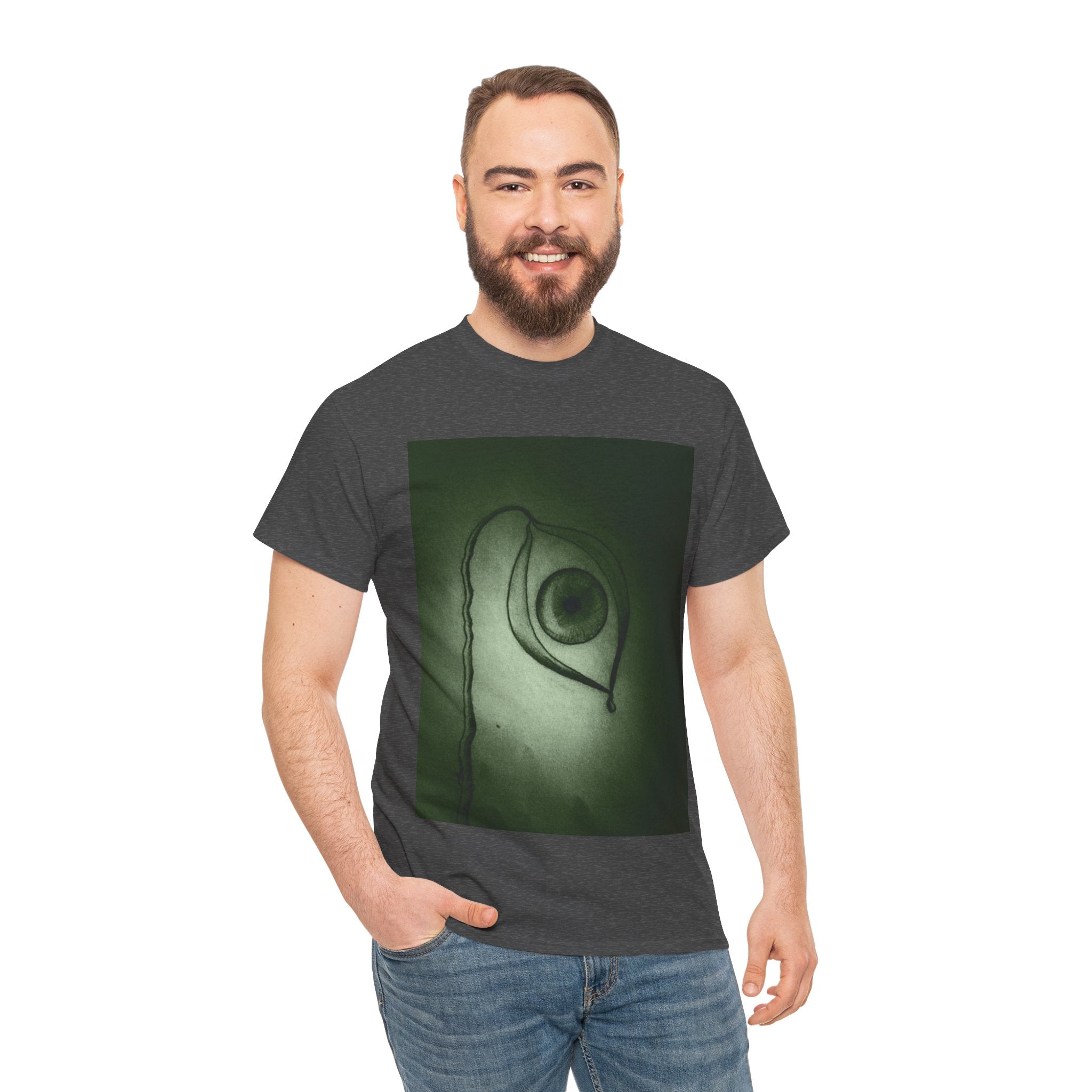 Unisex Heavy Cotton Tee - Eye Plants No.2