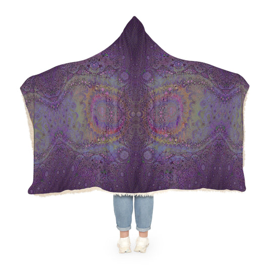 Snuggle Blanket - Love Light Fractals No.13