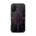 iPhone 16 Magnetic Clear Impact Case - DMT Scribe Tiles No.3