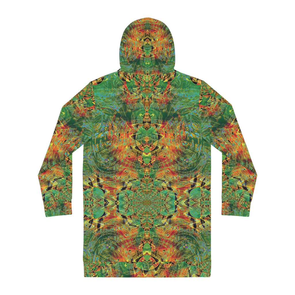 Women's Hoodie Dress - Love Light Fractals No.3