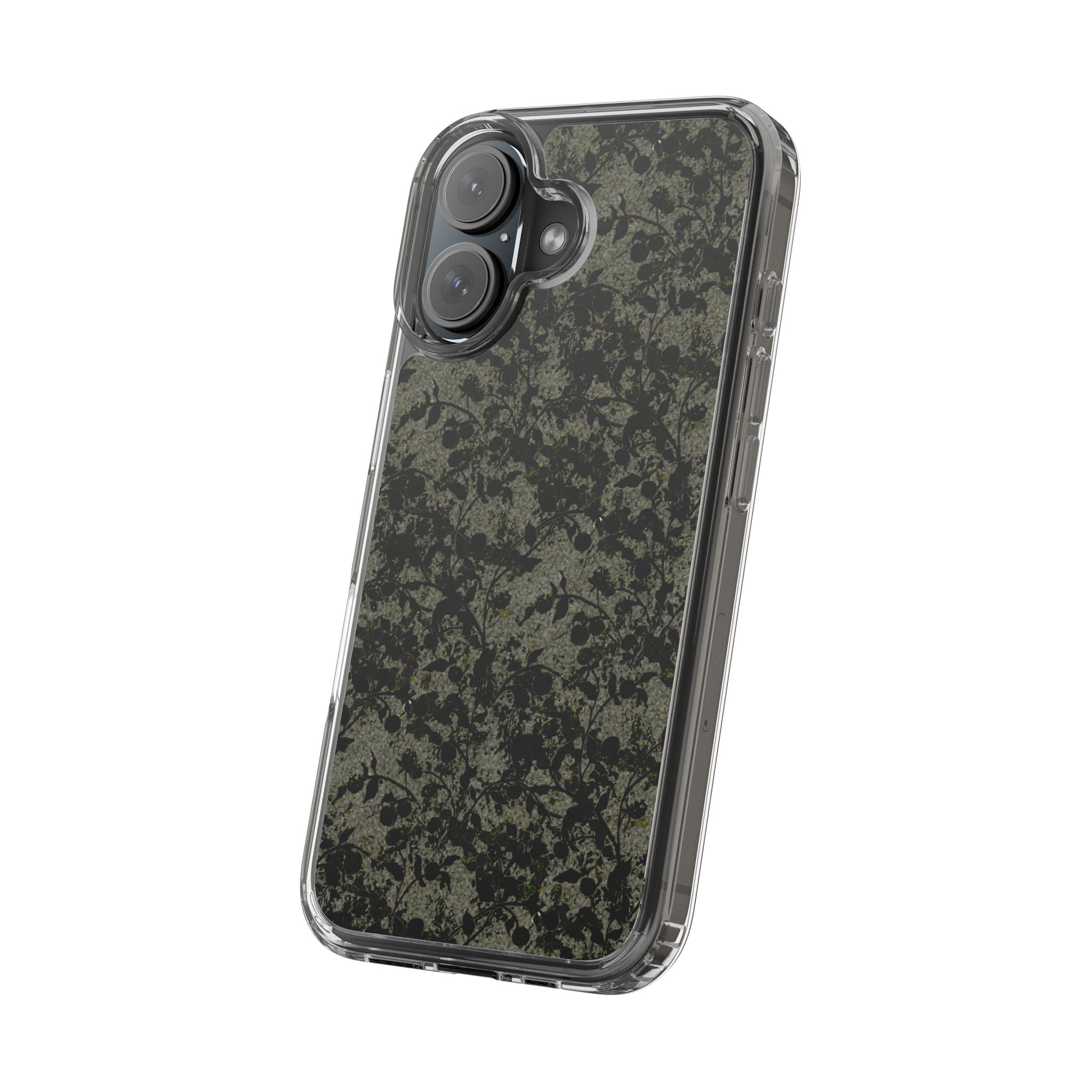 iPhone 16 Clear Case – Hidden Weave Series V3 No.25
