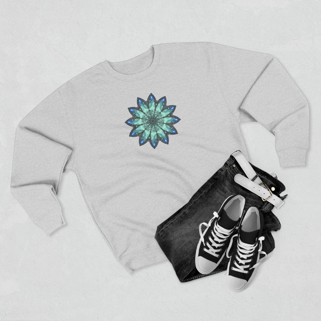 Unisex Crewneck Sweatshirt - Love Light Mandalas No.20