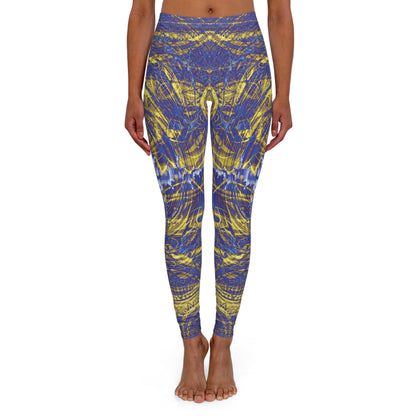 Spandex Leggings - Love Light Fractals No.1