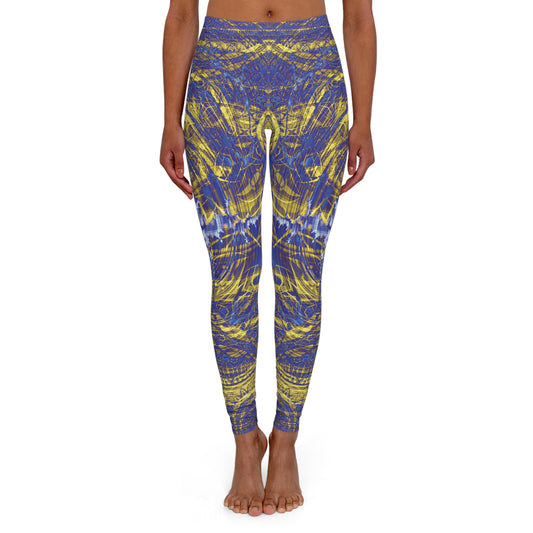 Spandex Leggings - Love Light Fractals No.1