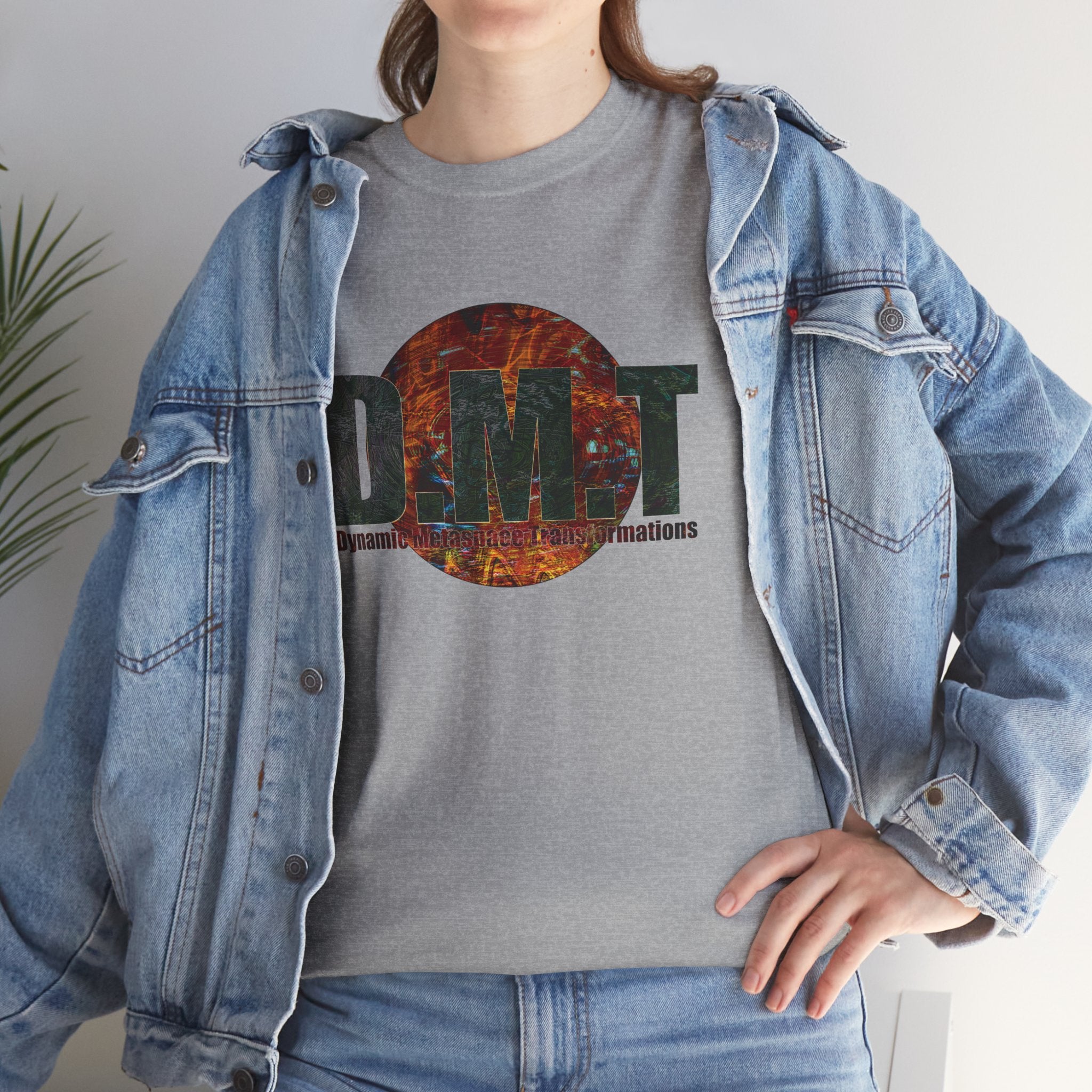 Unisex Heavy Cotton Tee - DMT Dynamic No.1