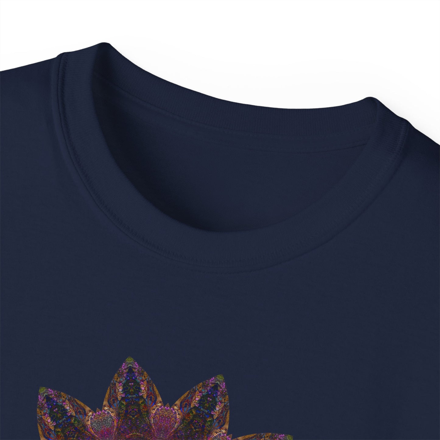 Unisex Ultra Cotton Tee - Love Light Mandalas No.8