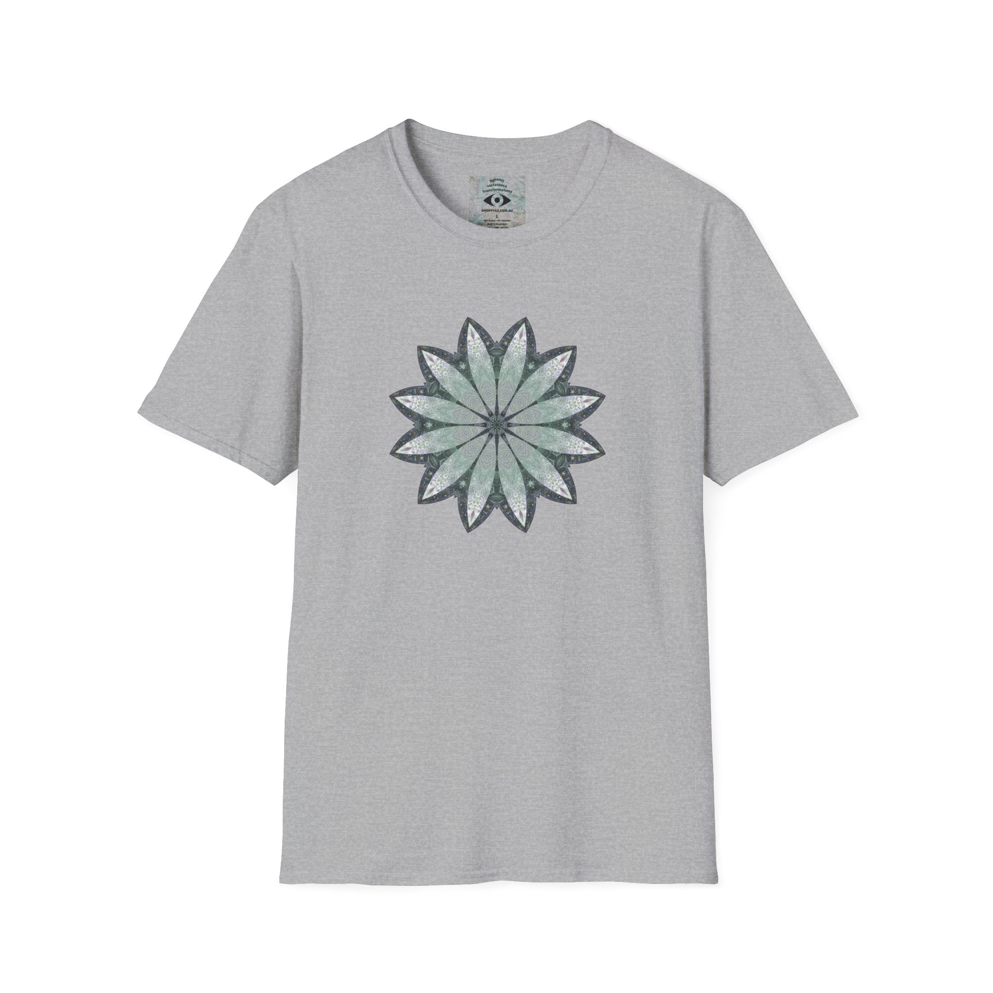 Unisex Softstyle T-Shirt - Love Light Mandalas No.22