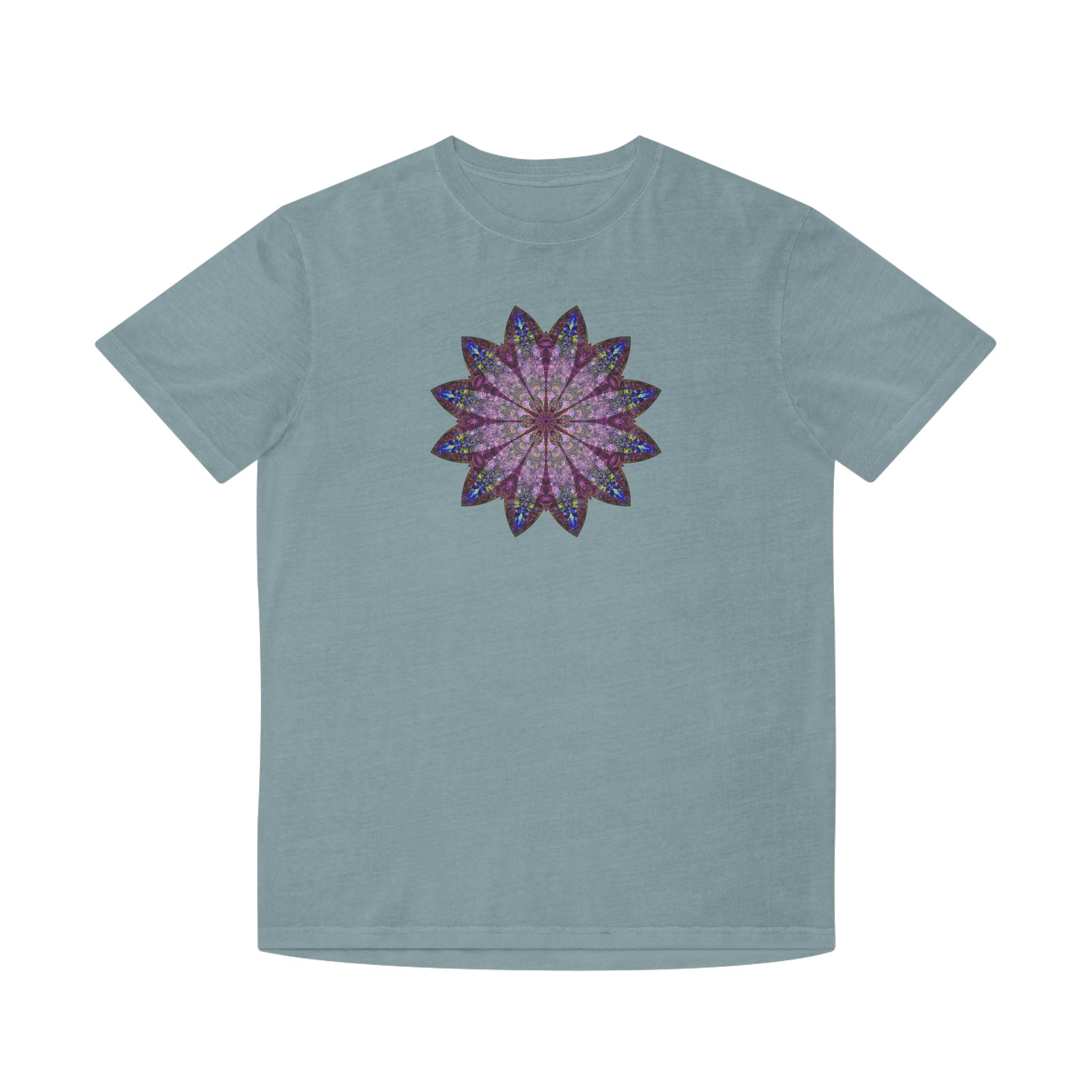 Unisex Faded Shirt - Love Light Mandalas No.17