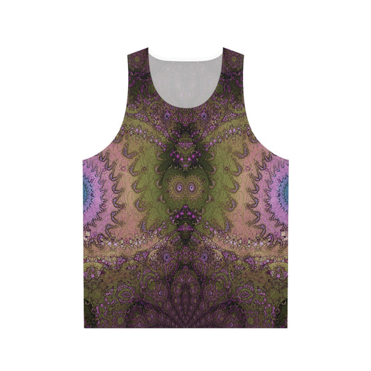 Unisex Tank Top - Love Light Fractals No.8