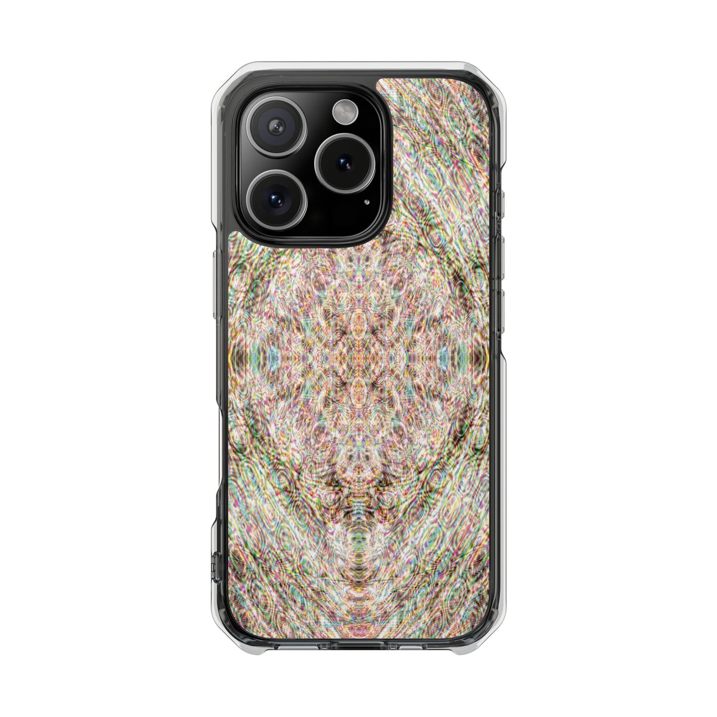 iPhone 16 Magnetic Clear Impact Case - DMT Seer No.15