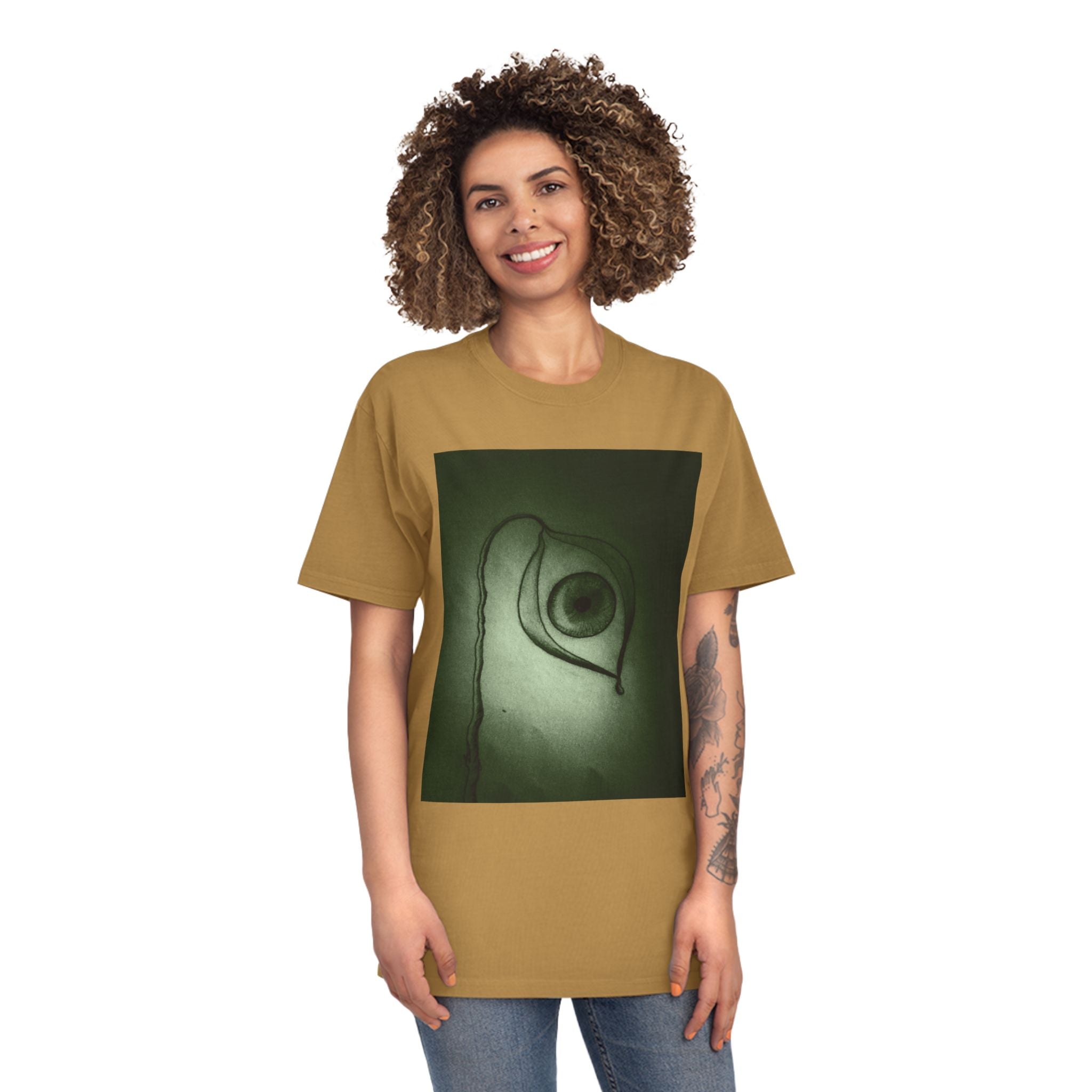 Unisex Faded Shirt - Eye Plants No.2