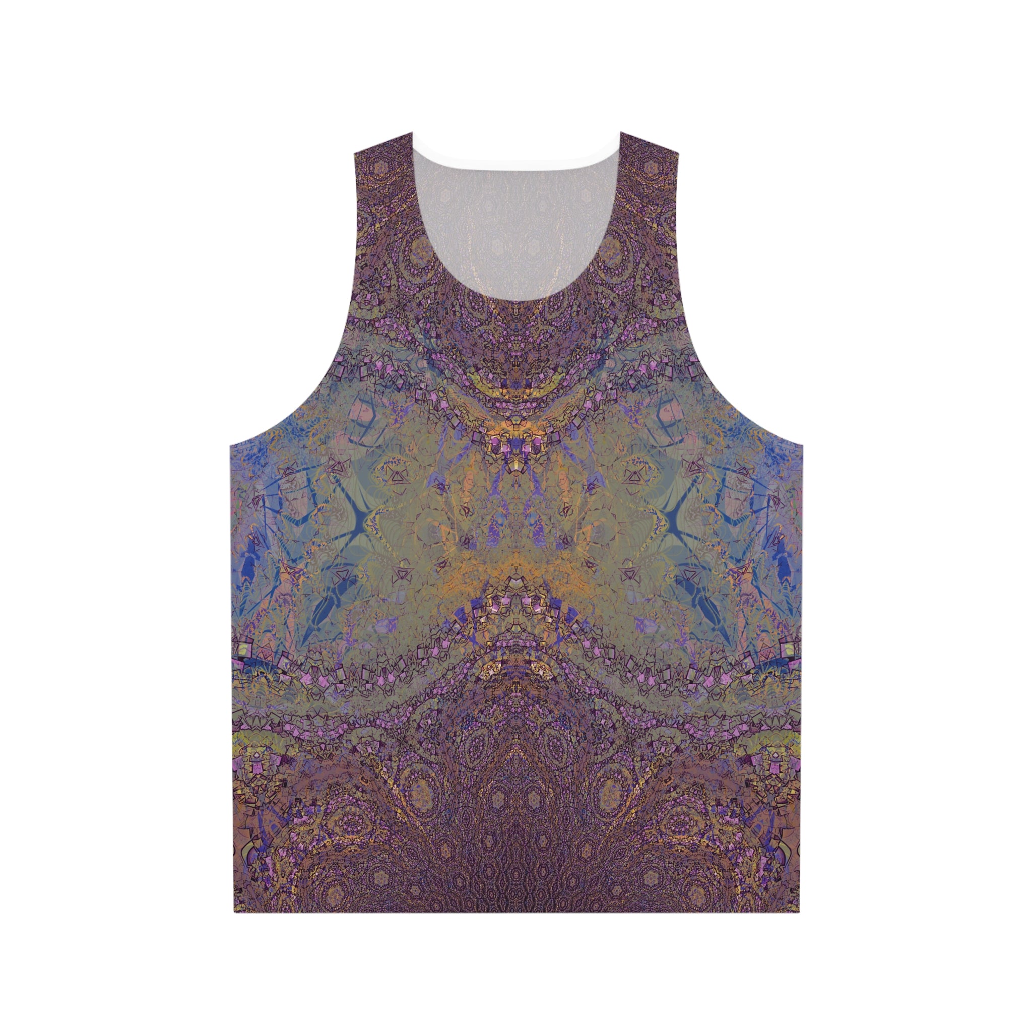 Unisex Tank Top - Love Light Fractals No.12