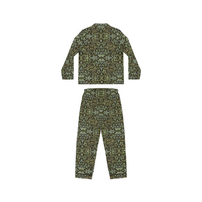 Women's Satin Pajamas - Hidden Weave No.4