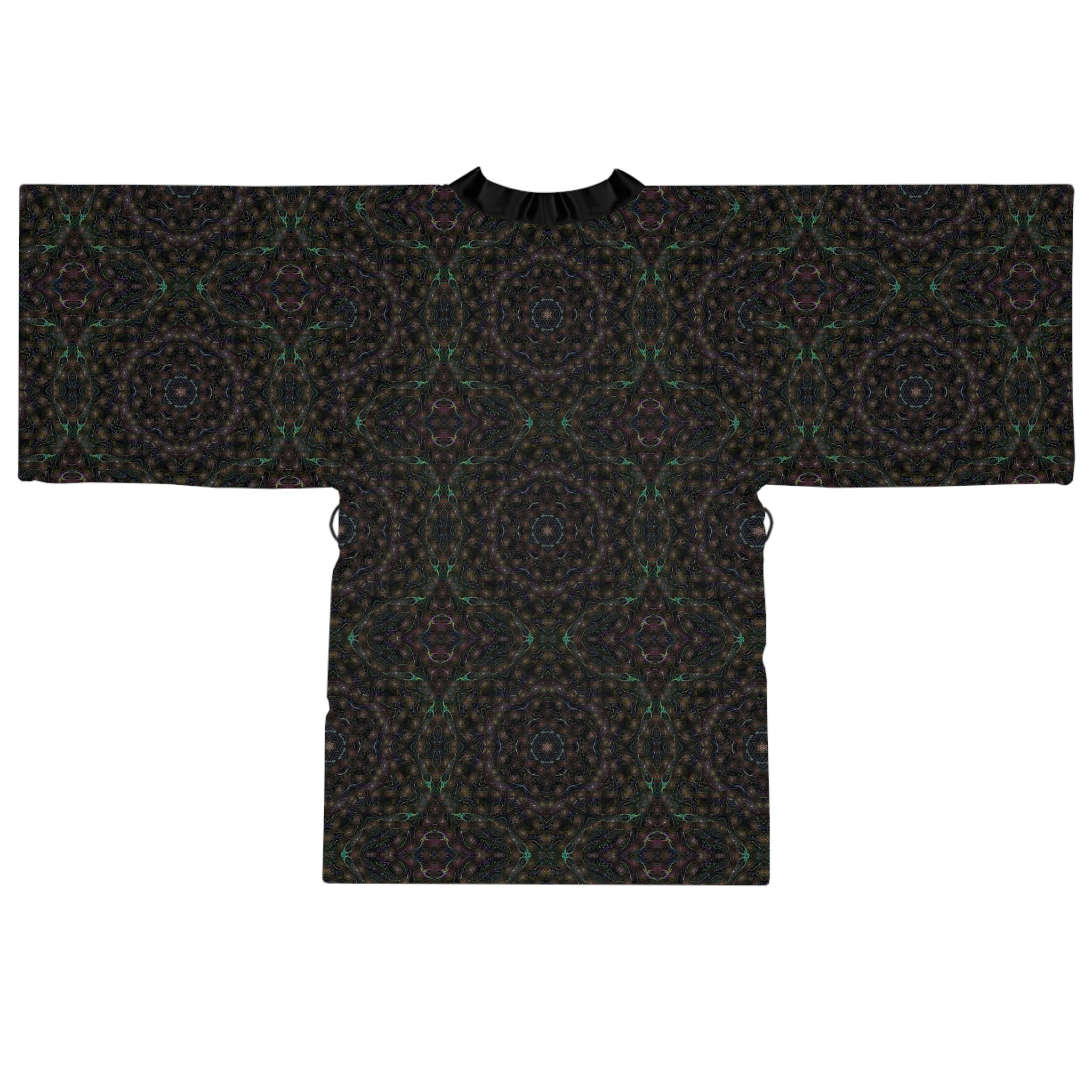 Long Sleeve Kimono Robe - P5 Kaleidoscopic No.16