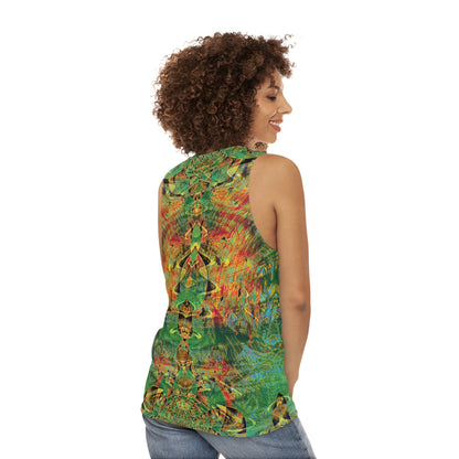Unisex Tank Top - Love Light Fractals No.3