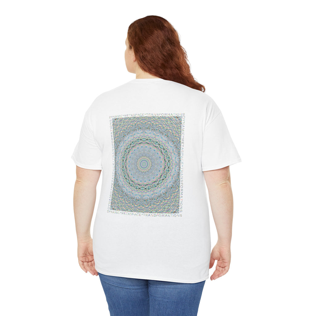 Unisex Heavy Cotton Tee (Back) - DMT Seer No.4