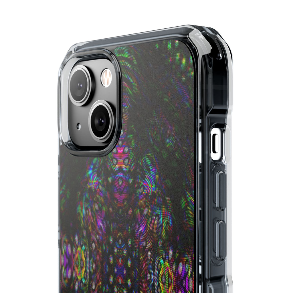 iPhone 14 Magnetic Clear Impact Case - DMT Scribe Tiles No.2