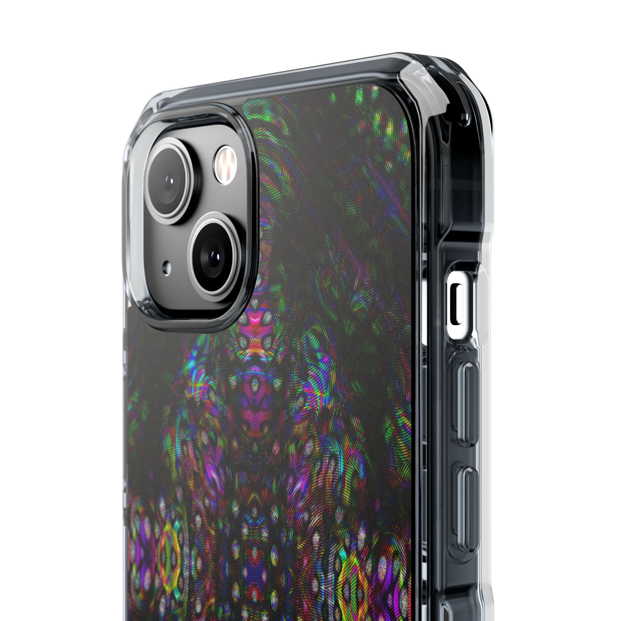 iPhone 14 Magnetic Clear Impact Case - DMT Scribe Tiles No.2