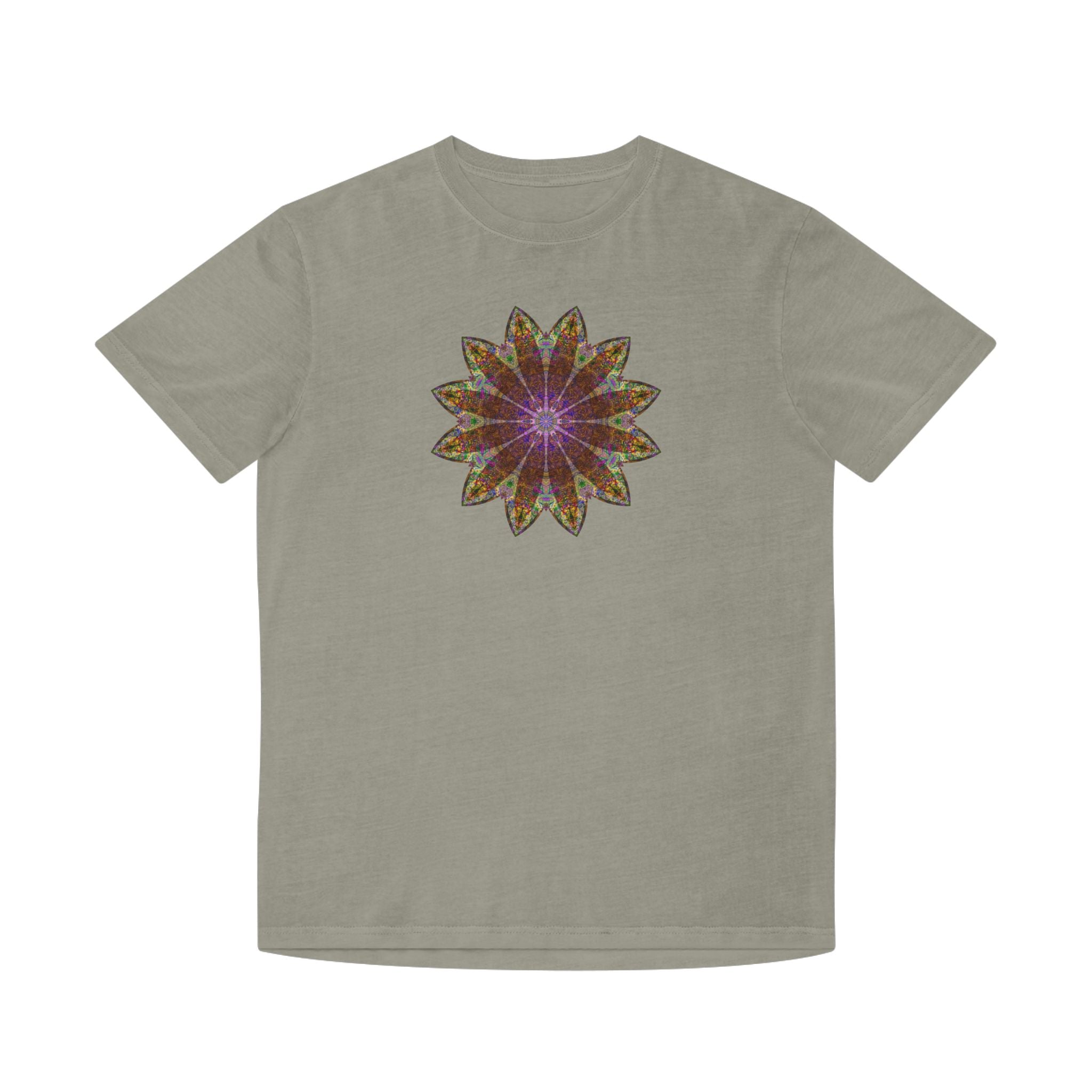 Unisex Faded Shirt - Love Light Mandalas No.13