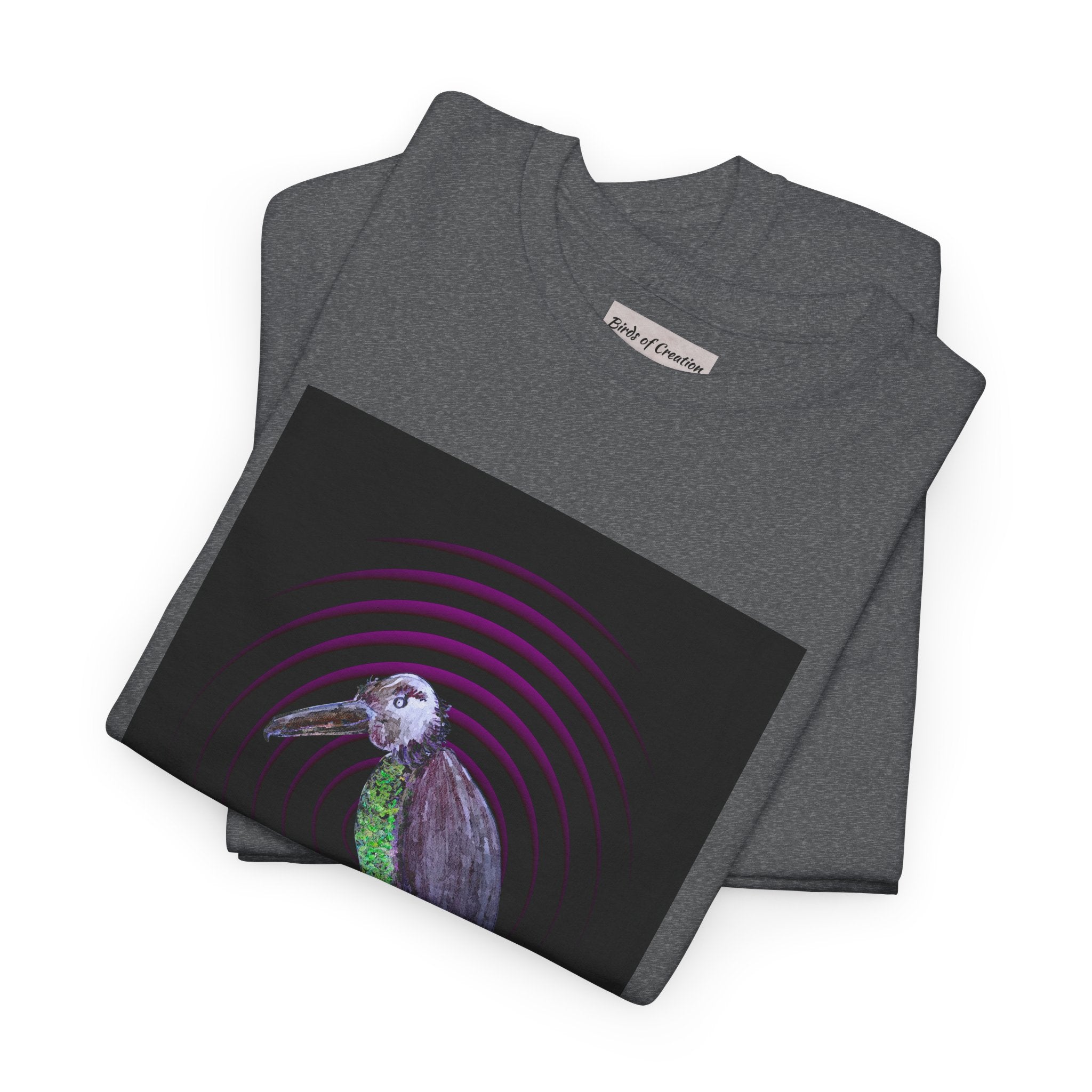 Unisex Heavy Cotton Tee - Birds Of Creation No.2b