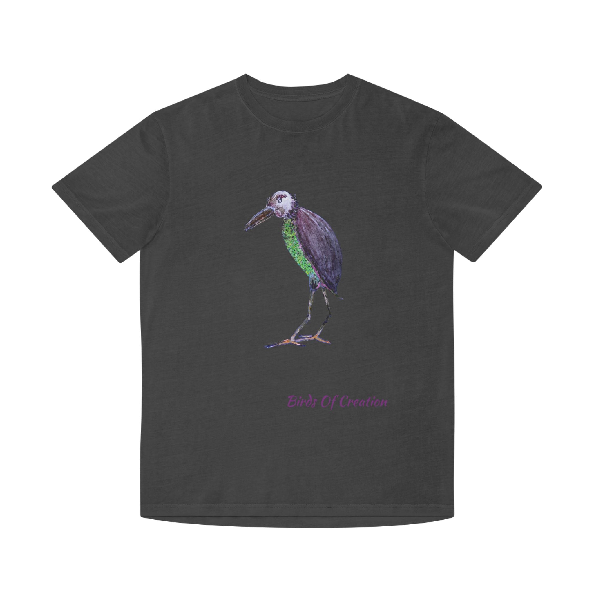 Unisex Faded Shirt - Birds Of Creation No.2