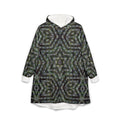 Unisex Hooded Blanket - P5 Kaleidoscopic No. 10