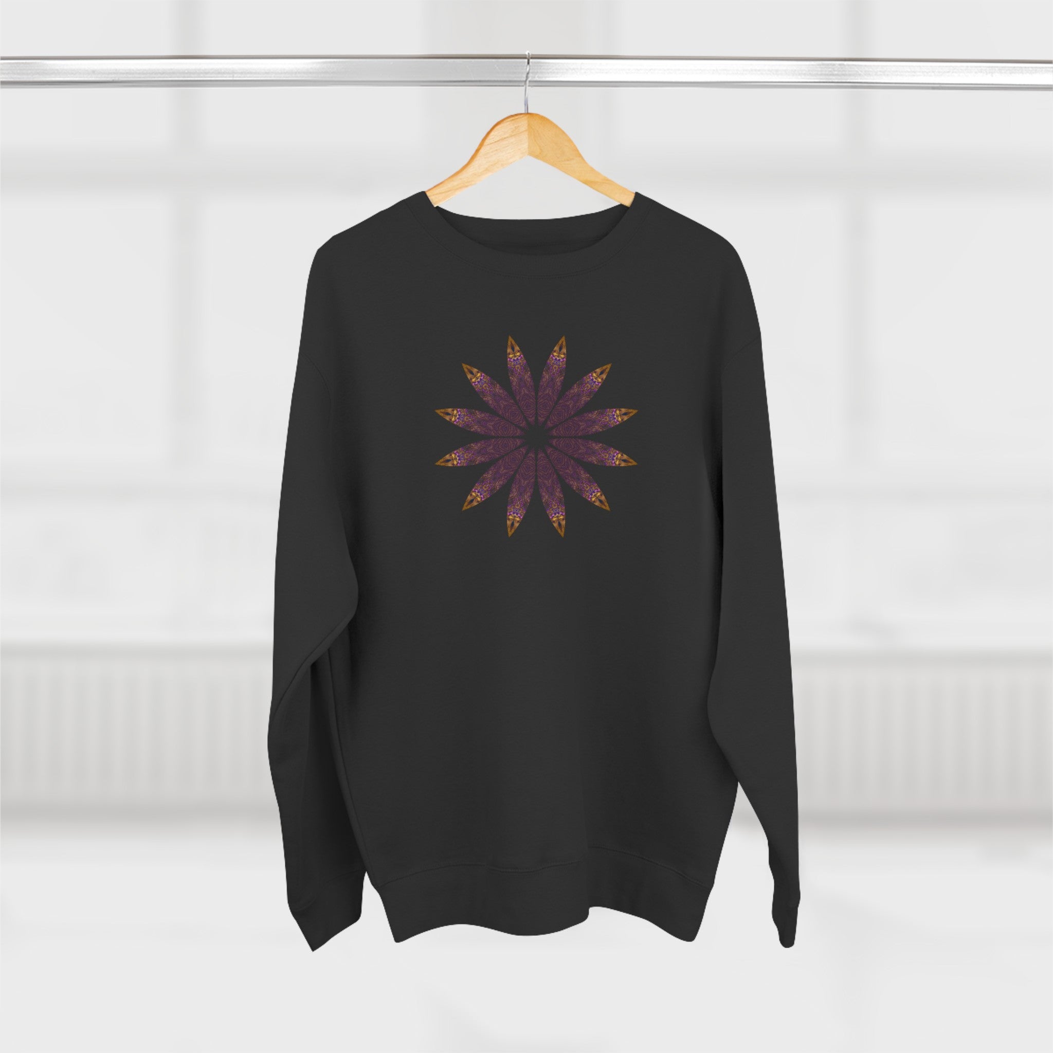 Unisex Crewneck Sweatshirt - Love Light Mandalas No.2