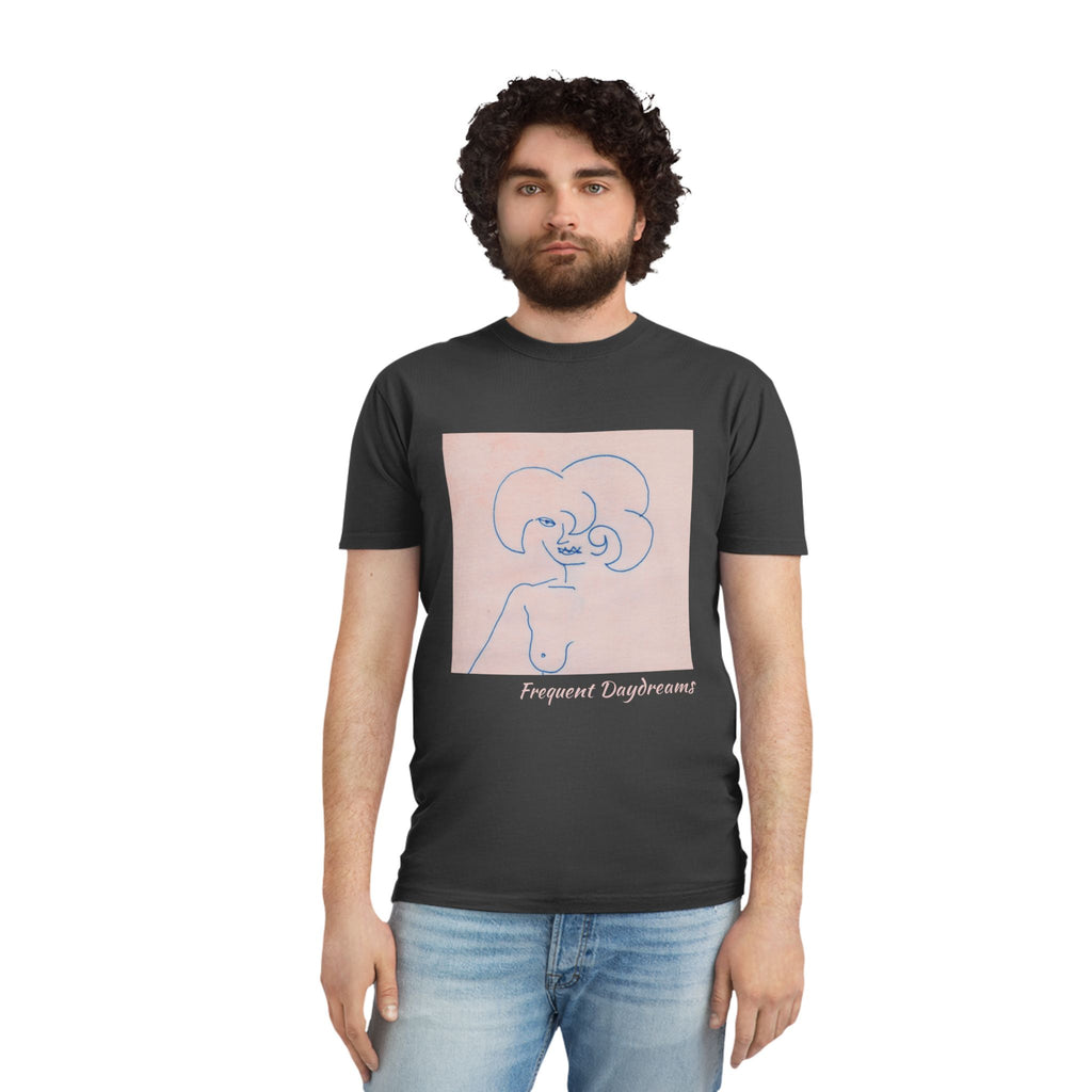 Unisex Faded Shirt - Frequent Daydreams Sketch No.45