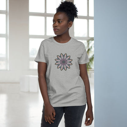 Women’s Maple Tee - Love Light Mandalas No.21