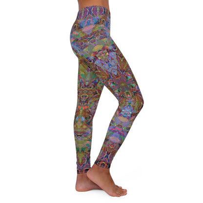 Spandex Leggings - Mandala Series No.14