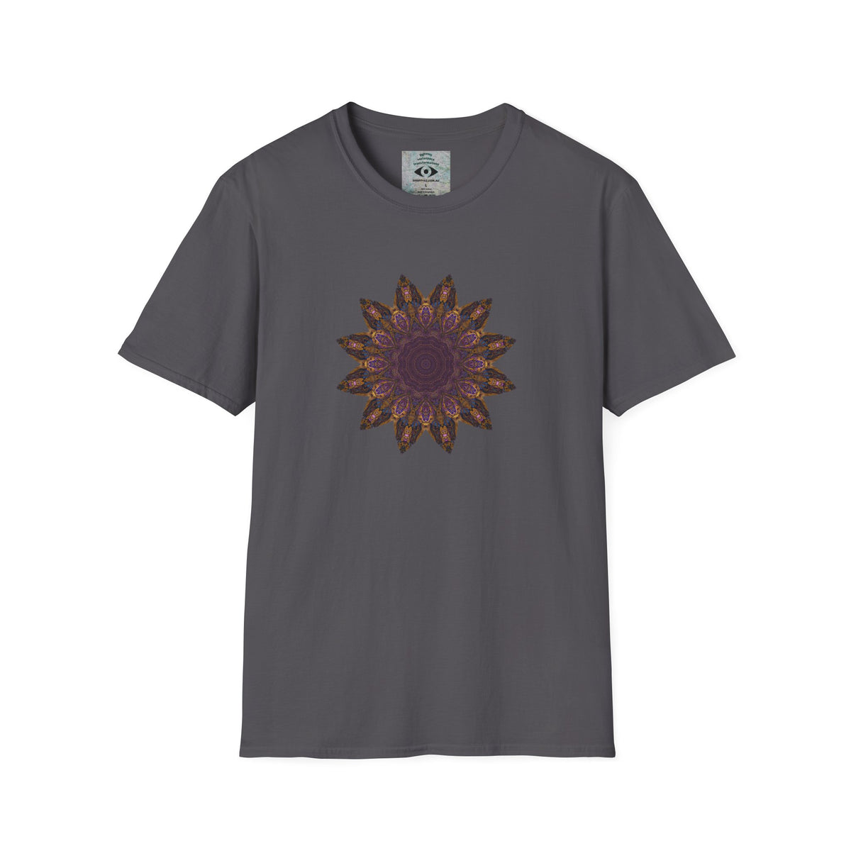 Unisex Softstyle T-Shirt - Love Light Mandalas No.1