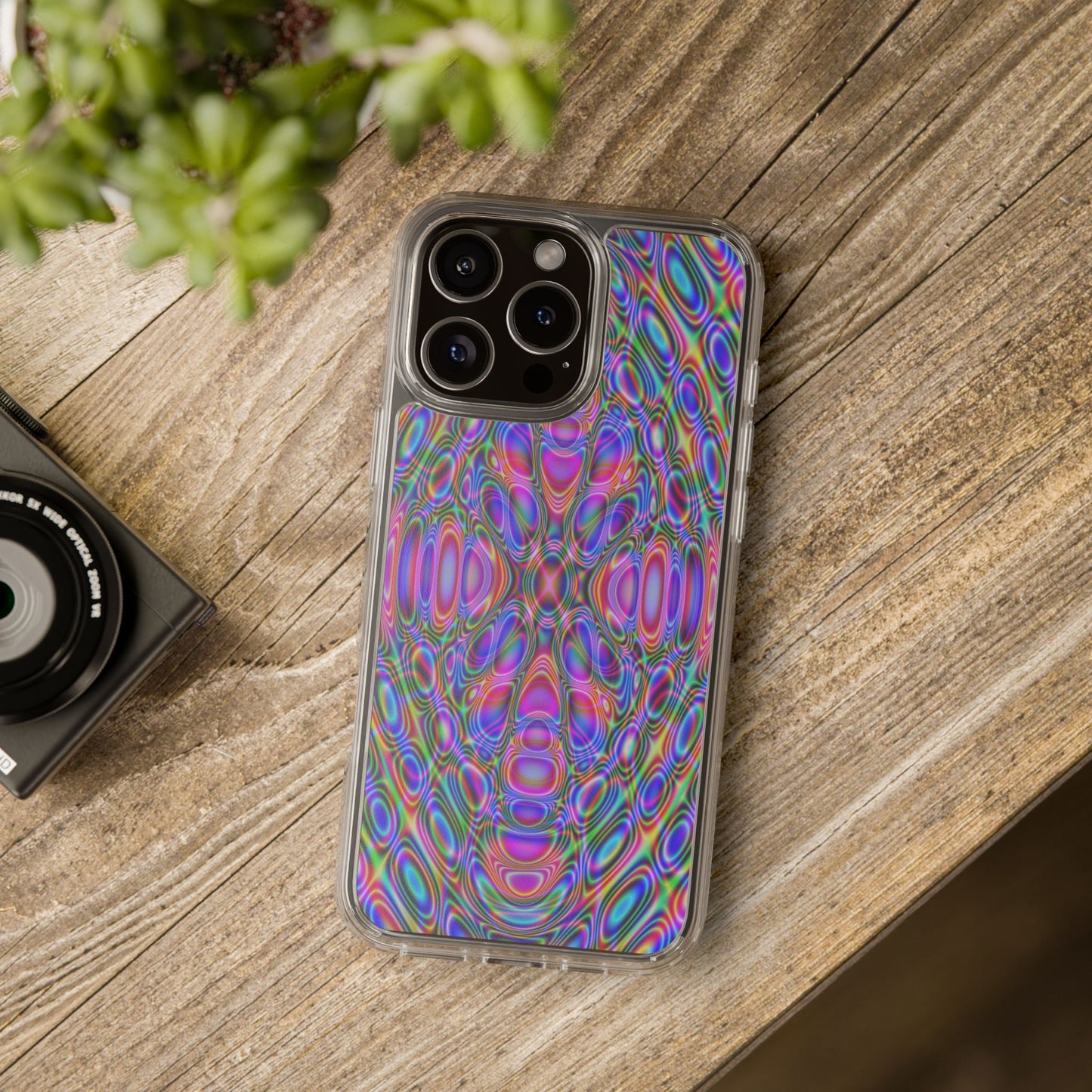 iPhone 16 Clear Case – DMT Seer No.1