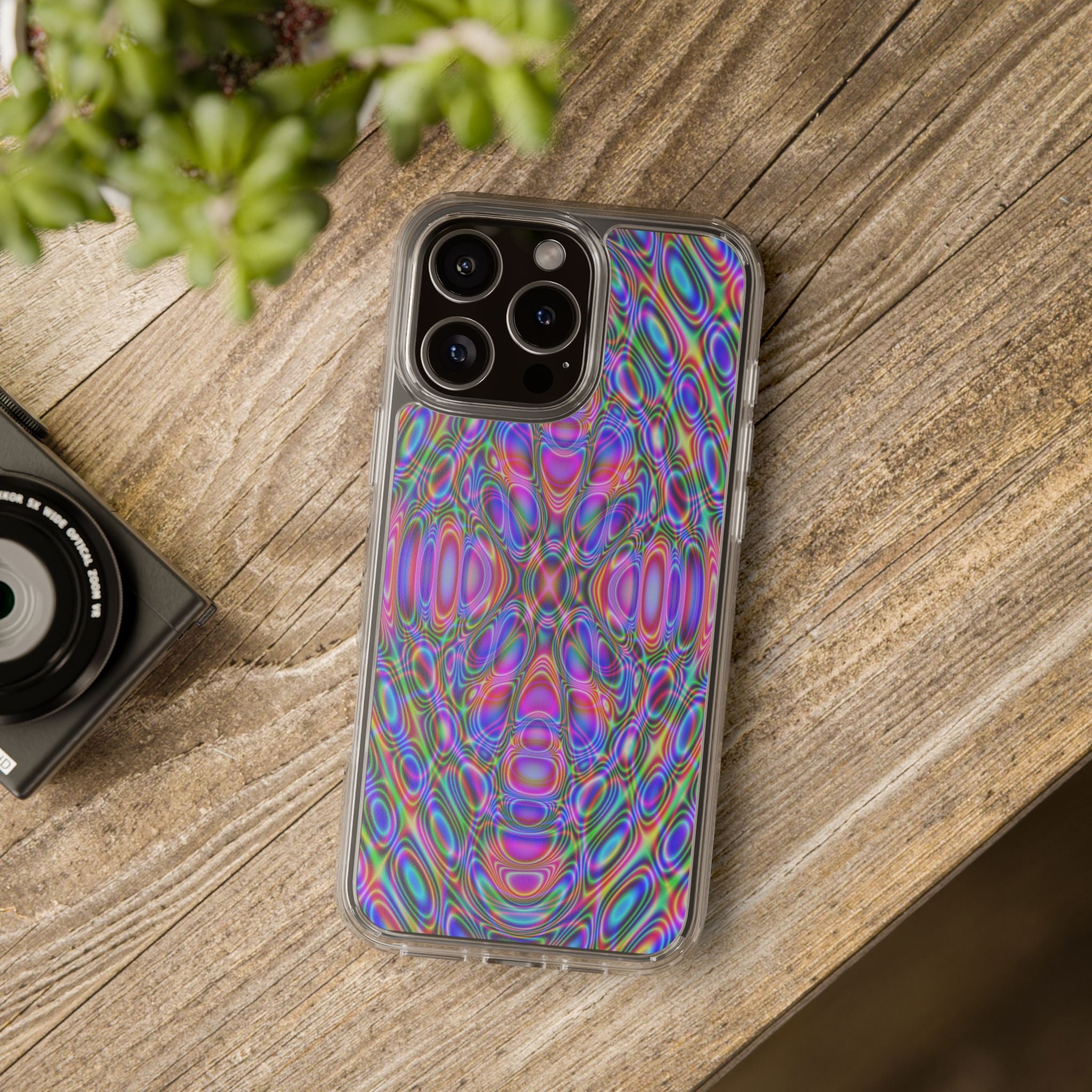iPhone 16 Clear Case – DMT Seer No.1