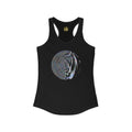 Women's Ideal Racerback Tank - Fractal Moon No.2